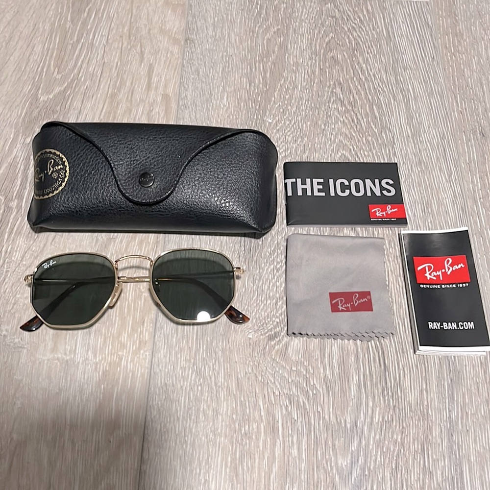 Authentic Ray-ban hexagonal sunglasses